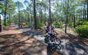 Mit wenig Steigungen ist die Strecke für Familien perfekt geeignet